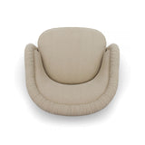 TOV Pamela Tan Chenille Tassel Lounge Chair