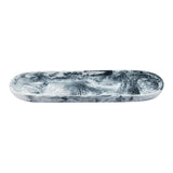 TOV Mera Black &amp; White Long Resin Serving Platter