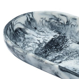 TOV Mera Black &amp; White Long Resin Serving Platter