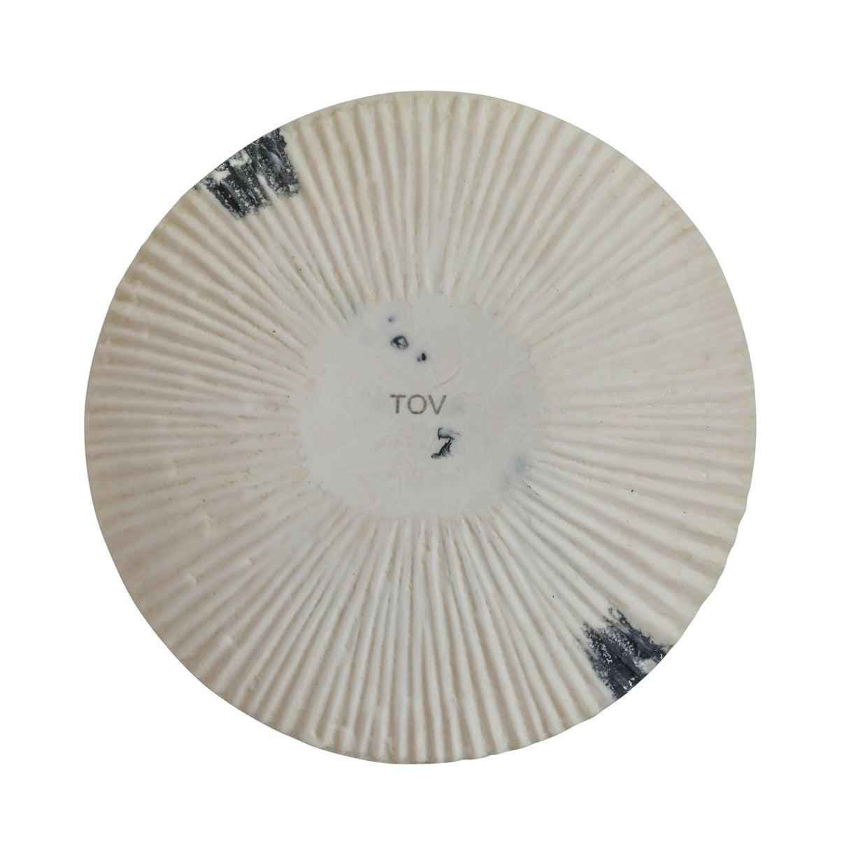 TOV Ikani Black &amp; White Resin Serving Plate
