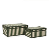TOV Kora Cotton Jute Contract-Grade Jewelry Box Set