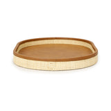 TOV Hakiri Natural Raffia Contract-Grade Storage Tray Medium