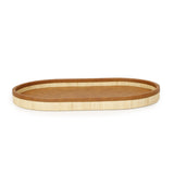 TOV Hakiri Natural Raffia Contract-Grade Storage Tray Large