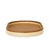 TOV Hakiri Natural Raffia Contract-Grade Storage Tray Large