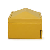 TOV Knox Mustard Yellow Vegan Leather Contract-Grade Jewelry Box