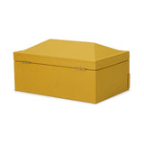 TOV Knox Mustard Yellow Vegan Leather Contract-Grade Jewelry Box