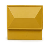 TOV Knox Mustard Yellow Vegan Leather Contract-Grade Jewelry Box