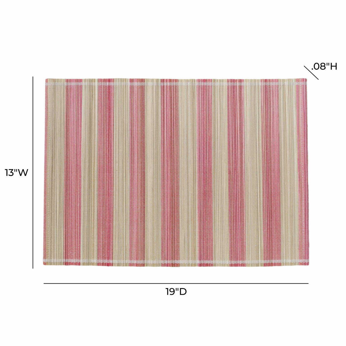 TOV Jora Faded Bamboo Placemat - Set of 4