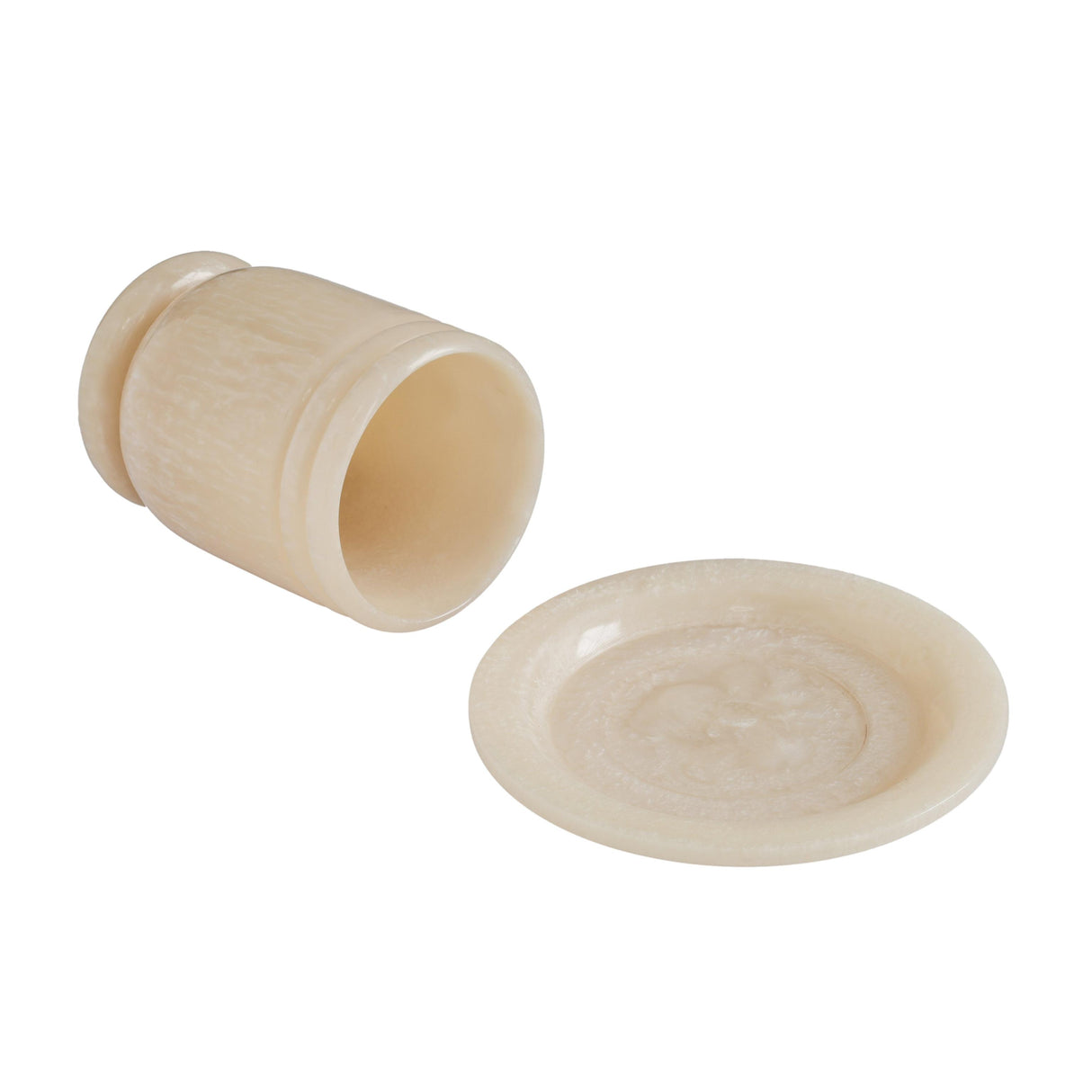 TOV Channeled Swirl Resin Kiddush Cup