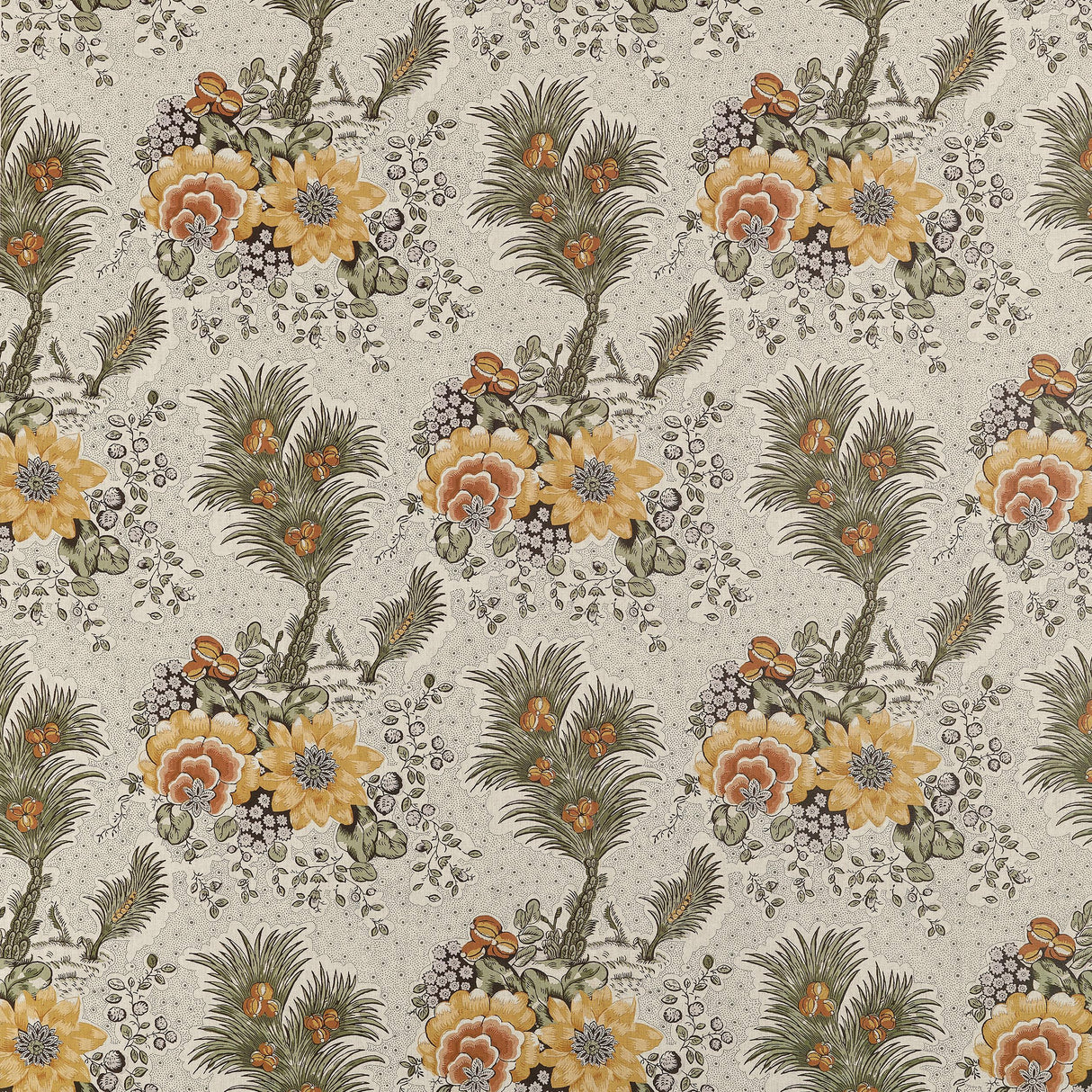 Anna French Drexel Hill Gold Fabric