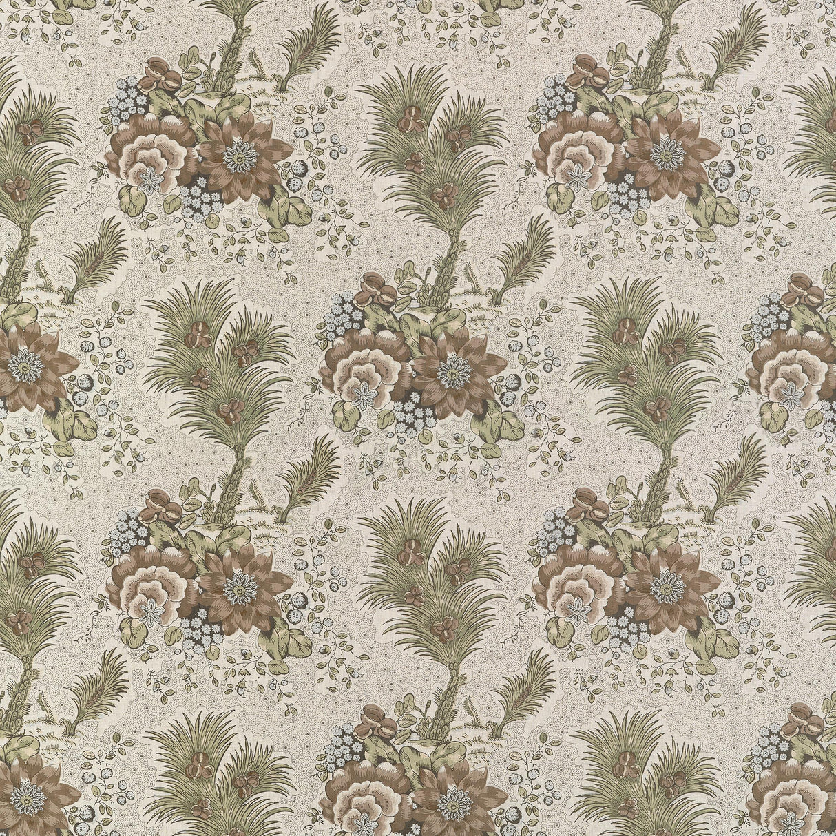 Anna French Drexel Hill Brown Fabric