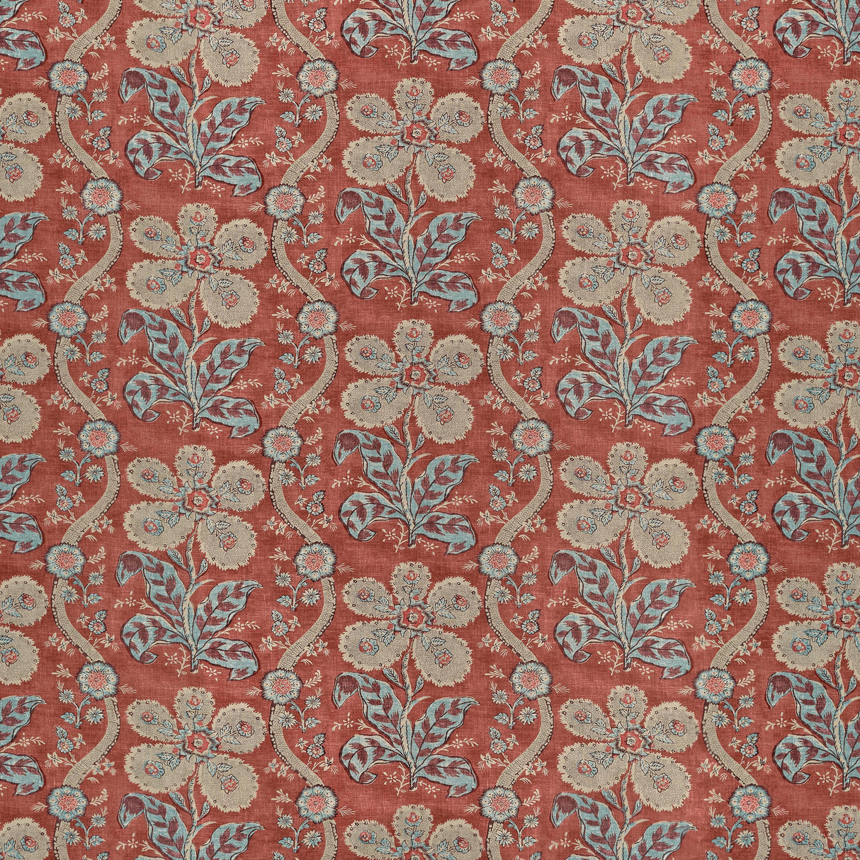 Anna French St. Gilles Red Fabric