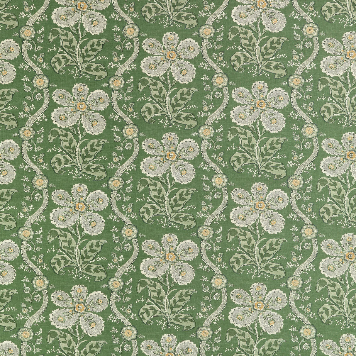 Anna French St. Gilles Green Fabric