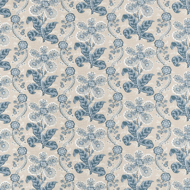 Anna French St. Gilles Spa Blue Fabric