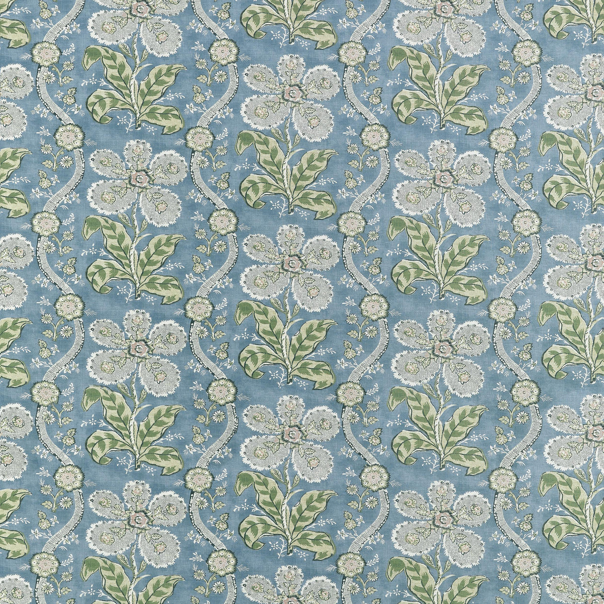 Anna French St. Gilles Mineral And Green Fabric