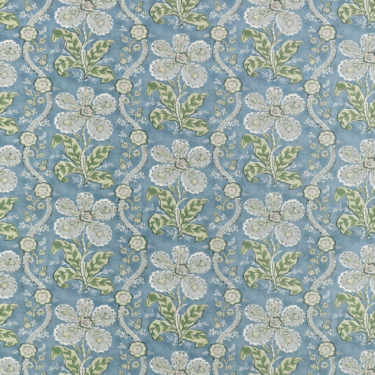 Anna French St. Gilles Mineral And Green Fabric