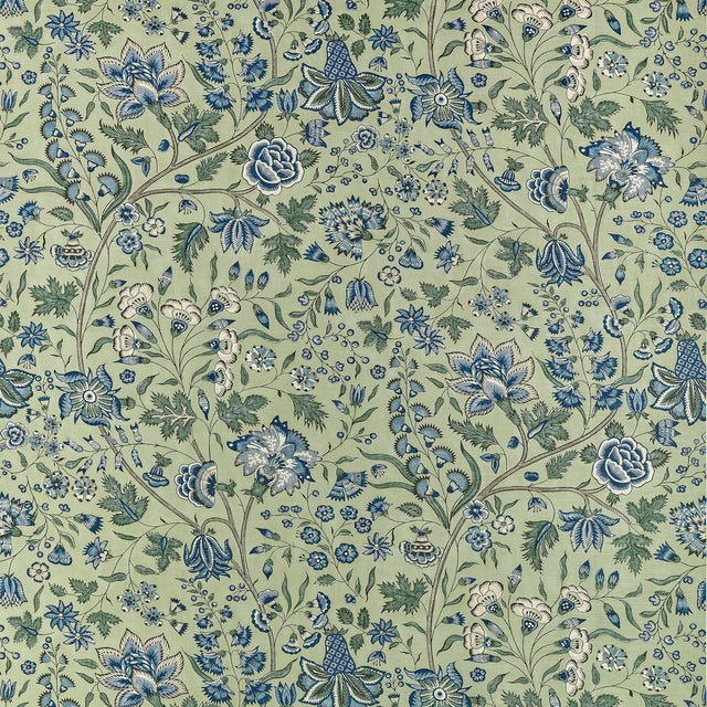 Anna French Francois Green And Blue Fabric