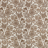 Anna French Sigourney Brown Fabric