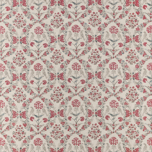 Anna French Paloma Red Fabric