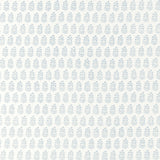Anna French Chloe Blue On White Fabric