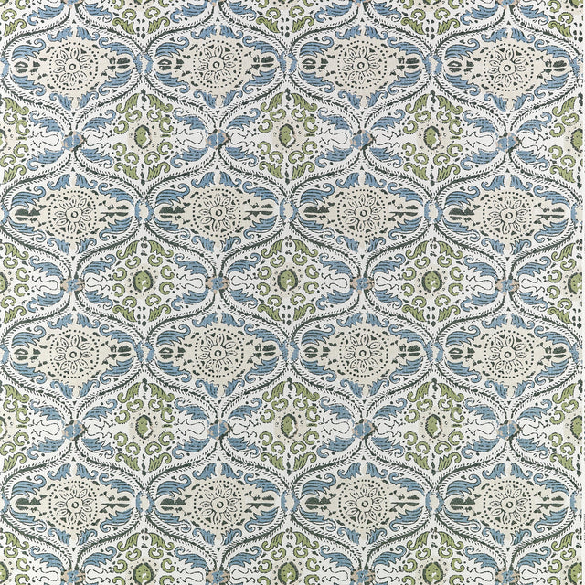 Anna French Cecilia Blue And Green Fabric