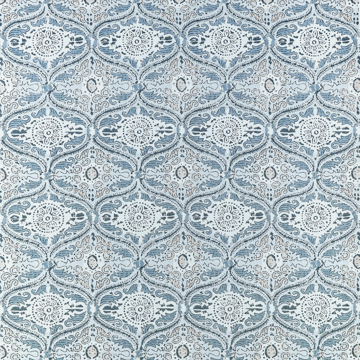 Anna French Cecilia Spa Blue Fabric