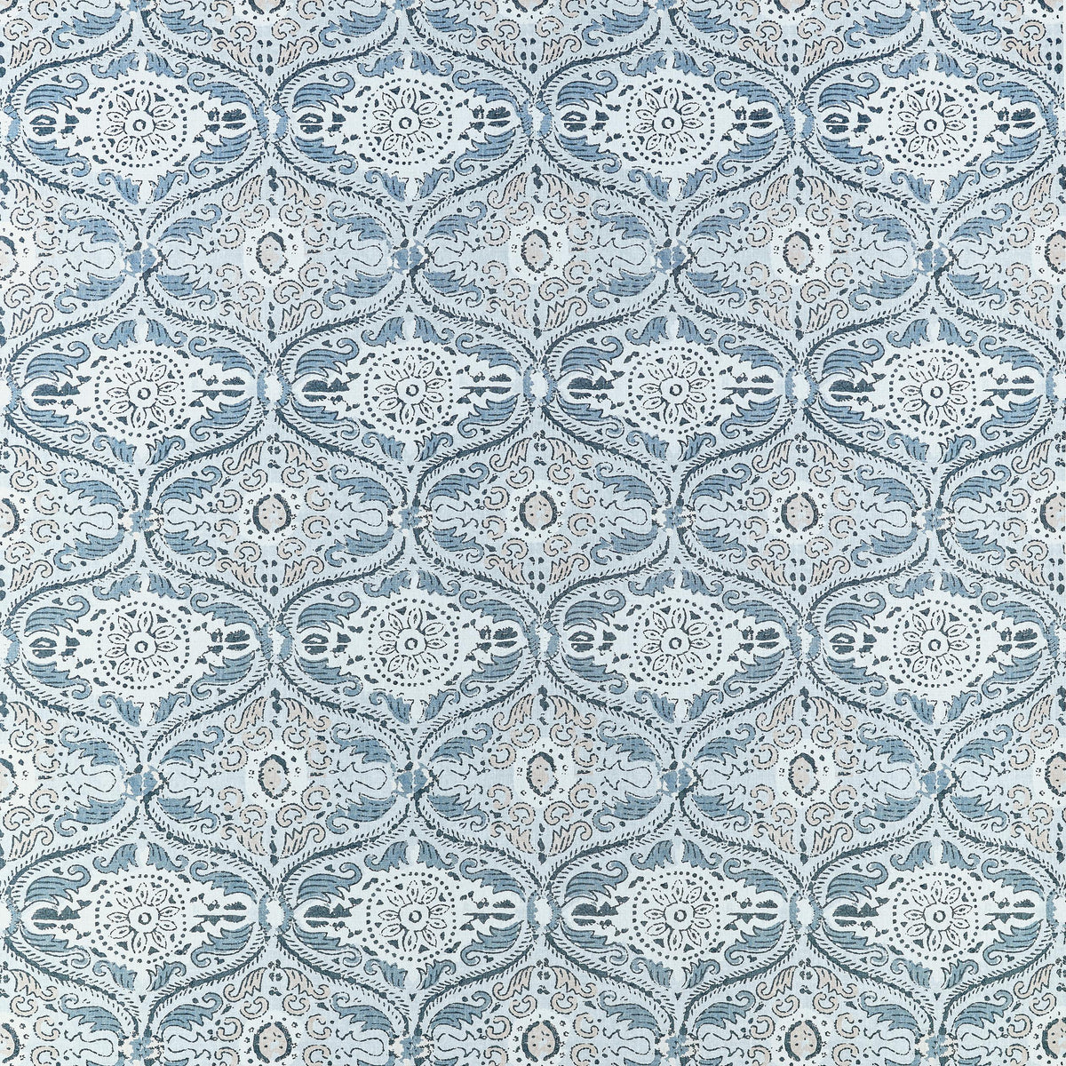 Anna French Cecilia Spa Blue Fabric