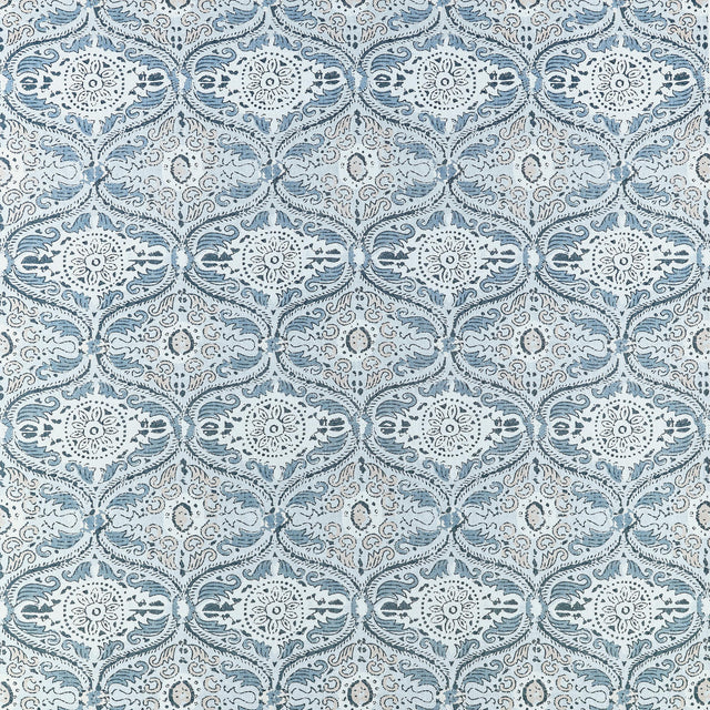 Anna French Cecilia Spa Blue Fabric