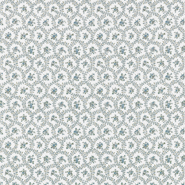 Anna French Juliette Trail Blue And Green Fabric