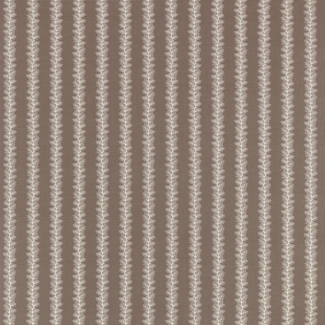 Anna French French Stripe Brown Fabric