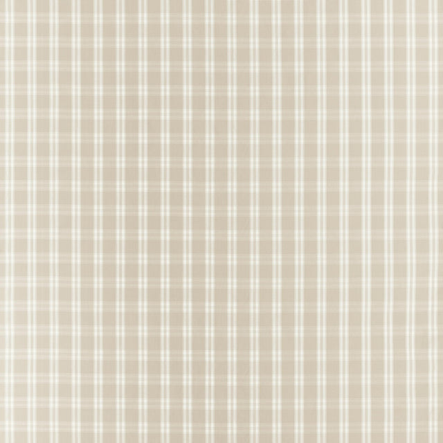 Anna French Payton Check Beige Fabric