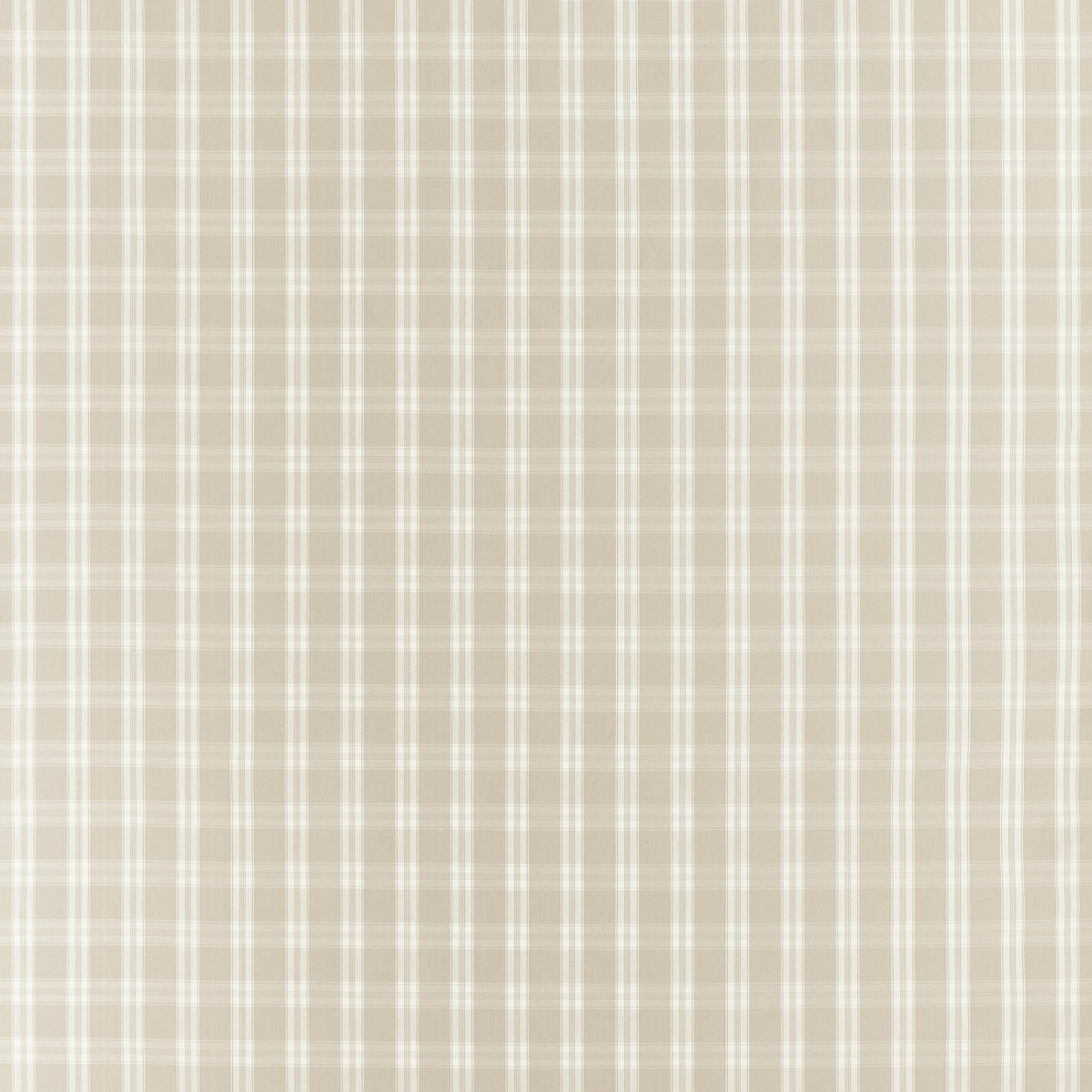 Anna French Payton Check Beige Fabric