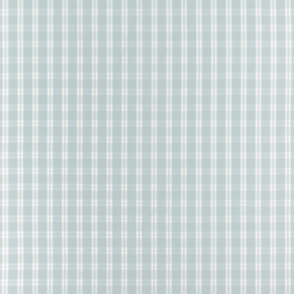 Anna French Payton Check Spa Blue Fabric