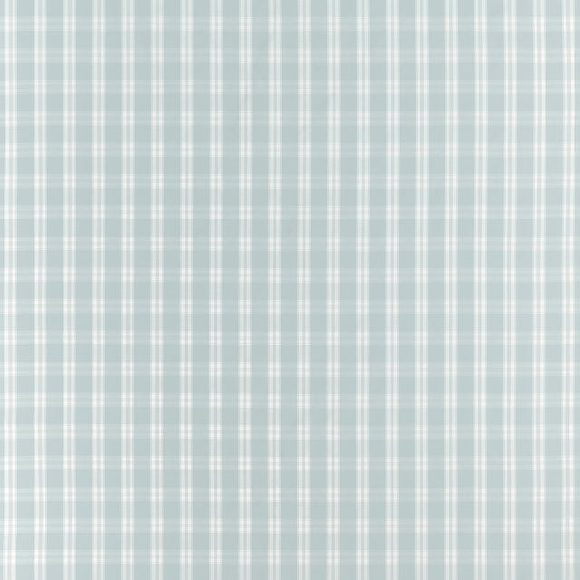 Anna French Payton Check Spa Blue Fabric