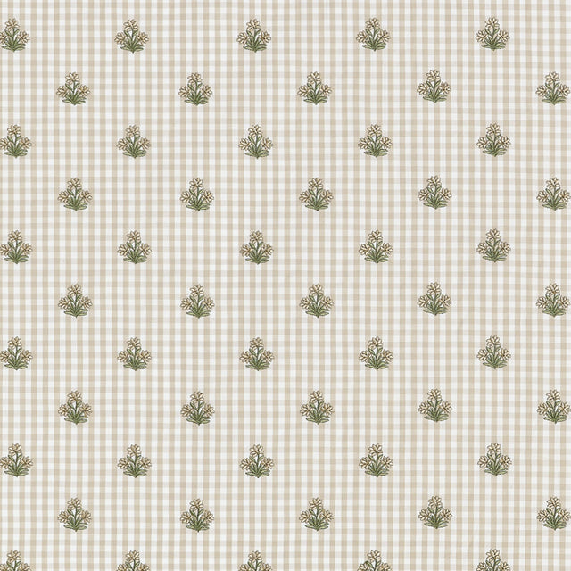 Anna French Sue Belle Embroidery Beige Fabric