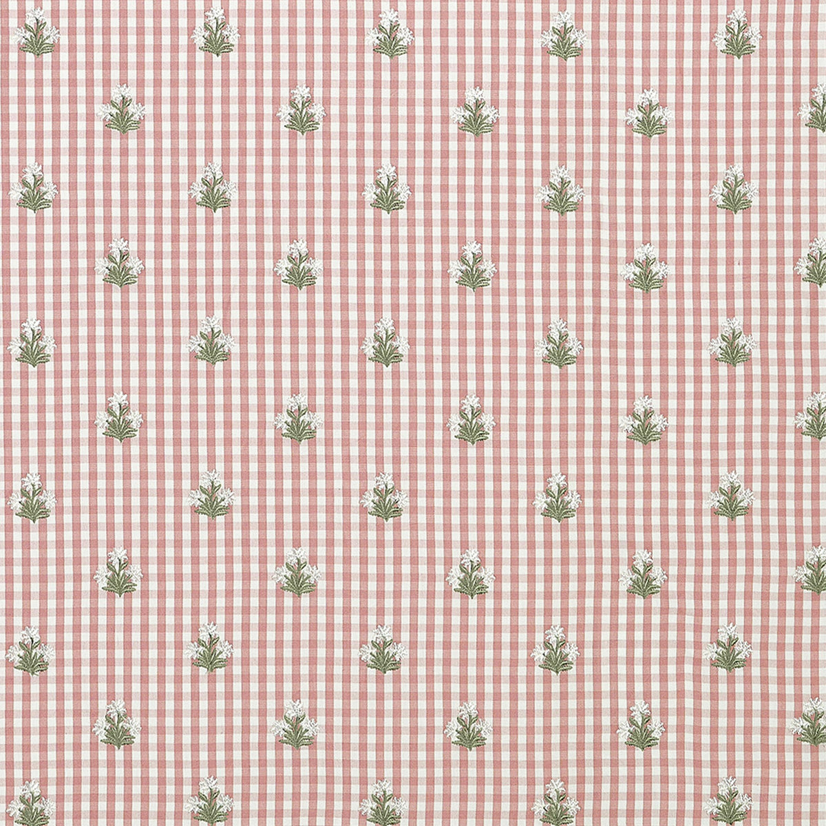 Anna French Sue Belle Embroidery Rose Fabric