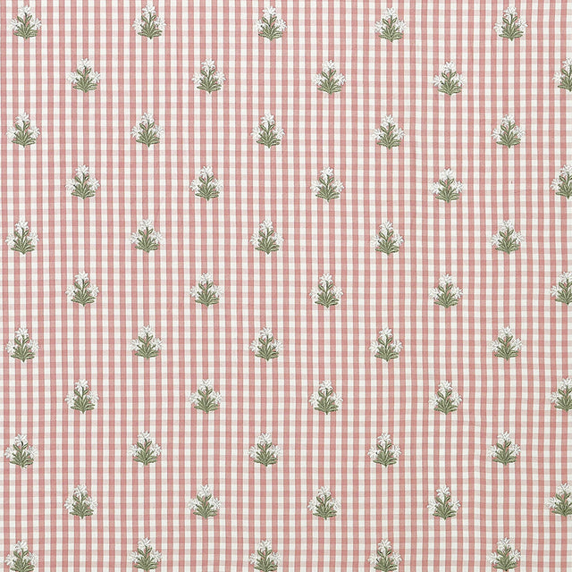 Anna French Sue Belle Embroidery Rose Fabric