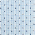 Anna French Sue Belle Embroidery Sky Fabric