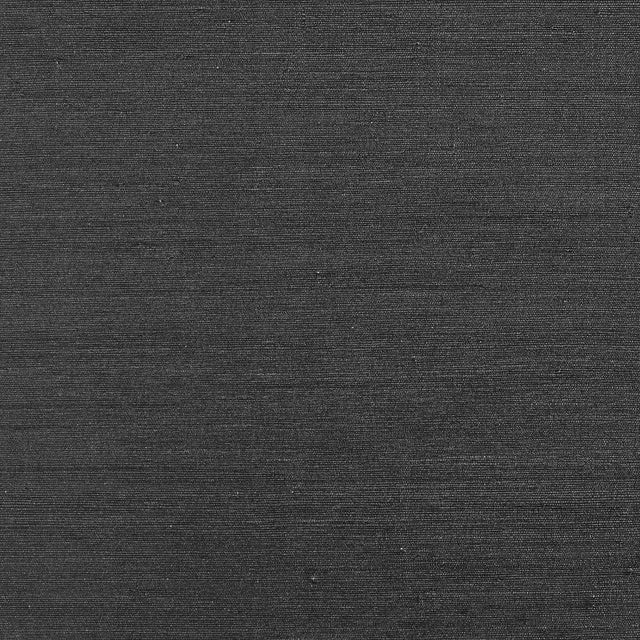 Thibaut Montgomery Weave Black Wallpaper