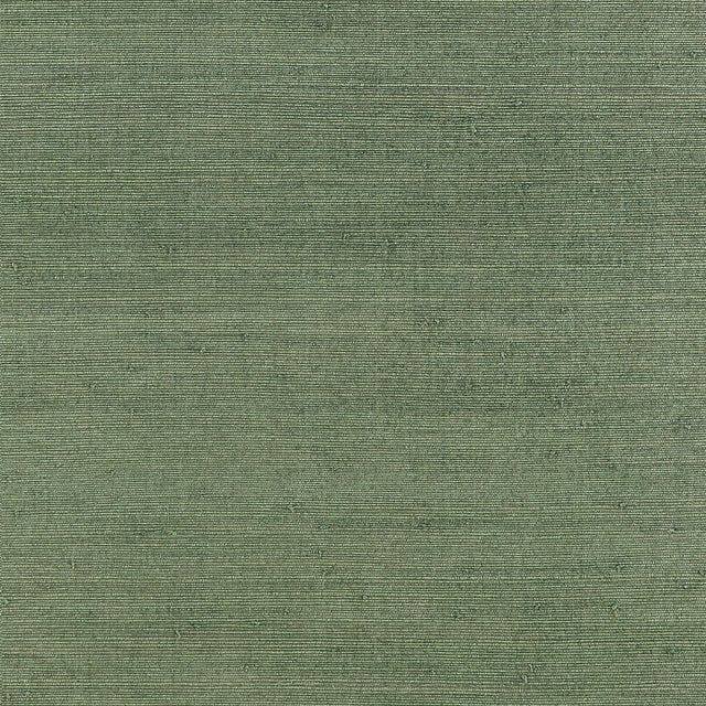 Thibaut Montgomery Weave Green Wallpaper