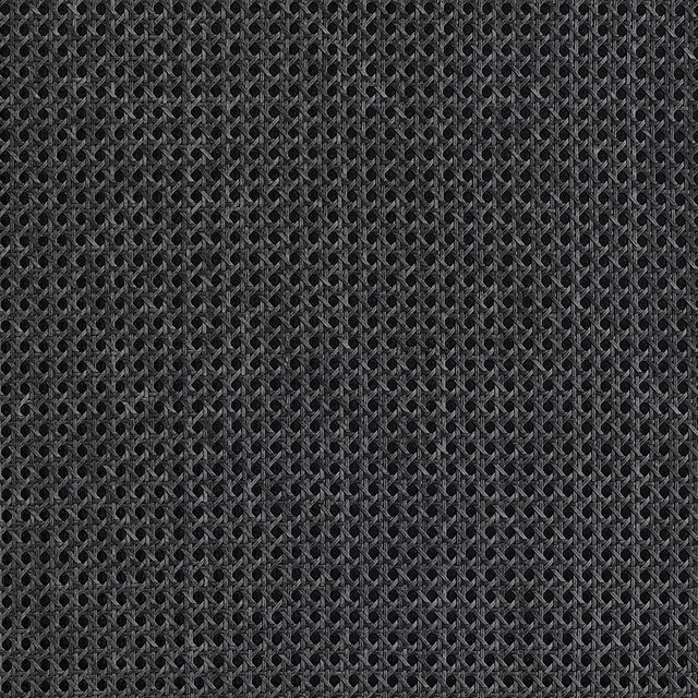 Thibaut Paper Rattan Black Wallpaper
