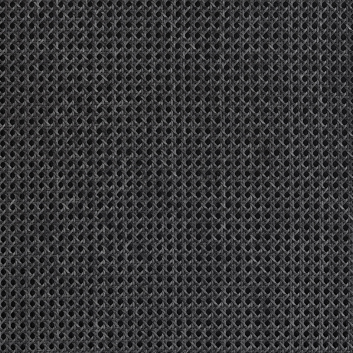 Thibaut Paper Rattan Black Wallpaper