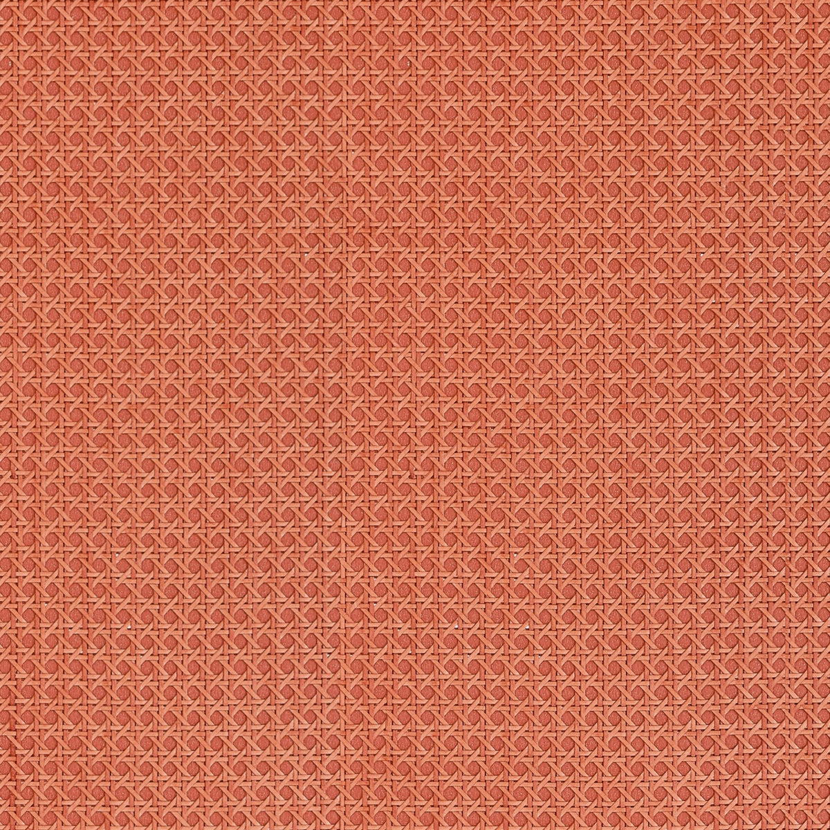 Thibaut Paper Rattan Coral Wallpaper