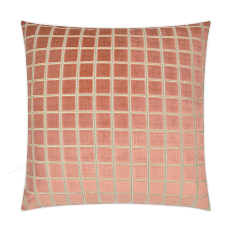 D.V. Kap Home Close Quarters Coral 24" x 24" Pillow