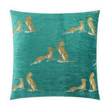 D.V. Kap Home Little Iris Aquamarine 24" x 24" Pillow