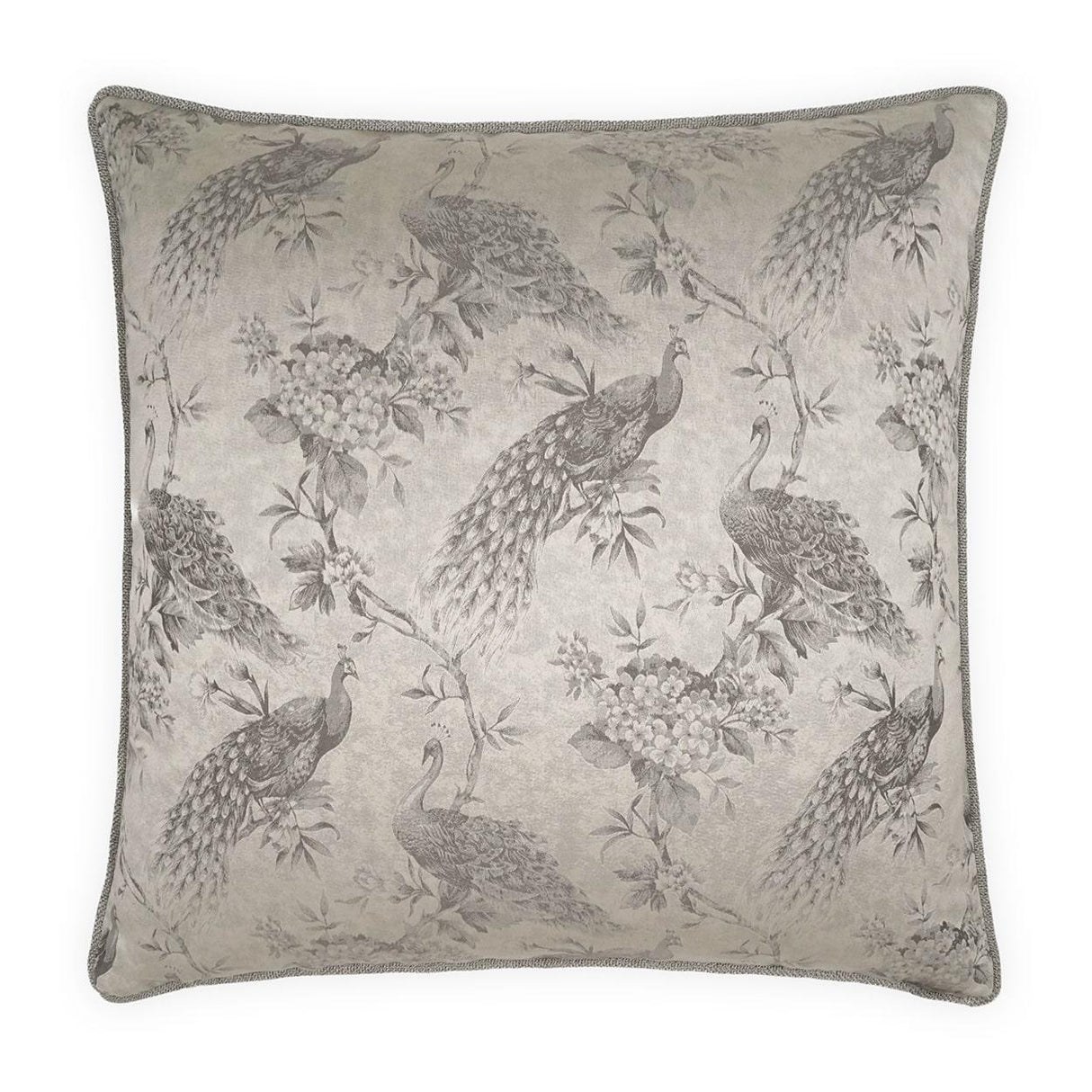 D.V. Kap Home Rococo Smoke 24" x 24" Pillow