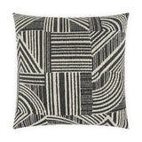 D.V. Kap Home Zaria Charcoal 24" x 24" Pillow