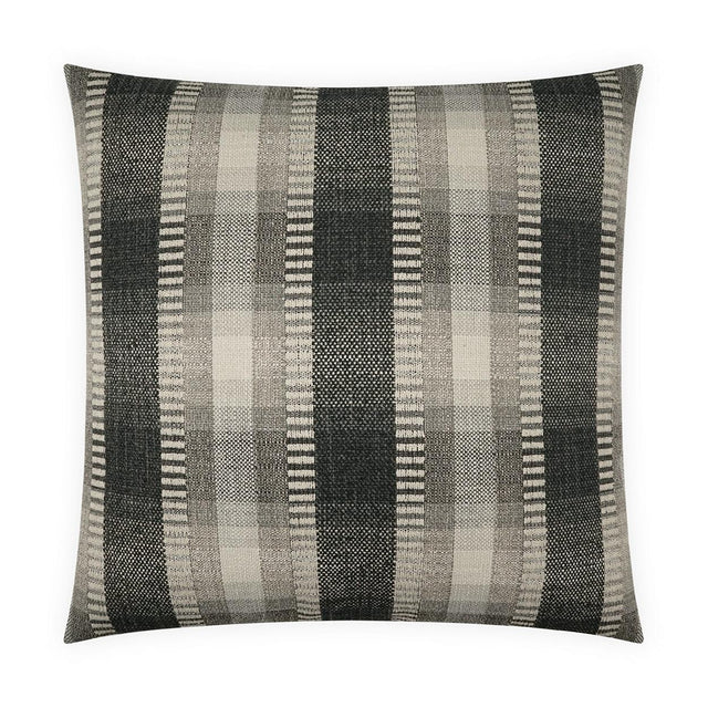 D.V. Kap Home Evan Charcoal 24" x 24" Pillow