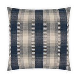 D.V. Kap Home Evan Indigo 24" x 24" Pillow