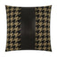 D.V. Kap Home Harwich Band Black 24" x 24" Pillow